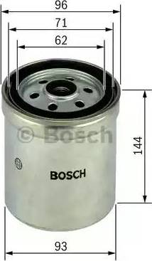 BOSCH 1 457 434 419 - Polttoainesuodatin inparts.fi