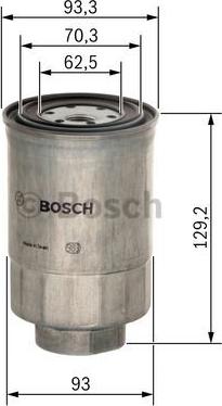 BOSCH 1 457 434 438 - Polttoainesuodatin inparts.fi