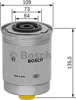 BOSCH 1 457 434 186 - Polttoainesuodatin inparts.fi