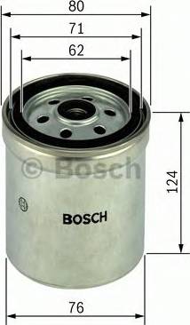 BOSCH 1 457 434 183 - Polttoainesuodatin inparts.fi