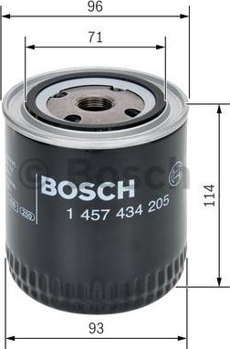 BOSCH 1 457 434 205 - Polttoainesuodatin inparts.fi