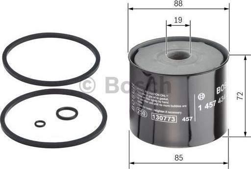 BOSCH 1 457 434 201 - Polttoainesuodatin inparts.fi