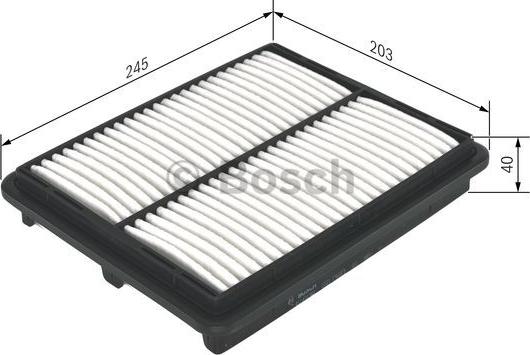 BOSCH 1 457 433 962 - Ilmansuodatin inparts.fi