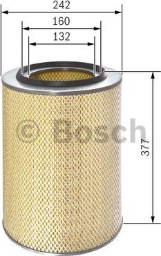 BOSCH 1 457 433 651 - Ilmansuodatin inparts.fi