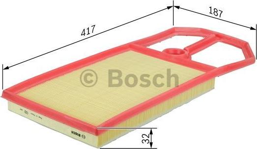 BOSCH 1 457 433 716 - Ilmansuodatin inparts.fi