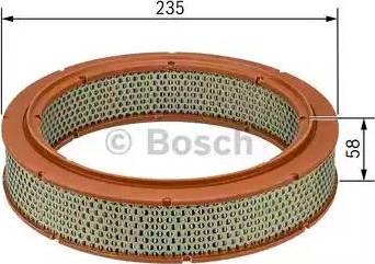 BOSCH 1 457 432 111 - Ilmansuodatin inparts.fi