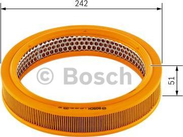 BOSCH 1 457 429 953 - Ilmansuodatin inparts.fi