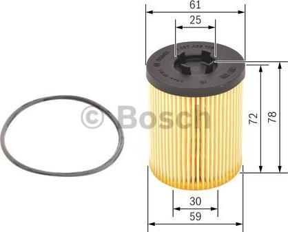 BOSCH 1 457 429 178 - Öljynsuodatin inparts.fi