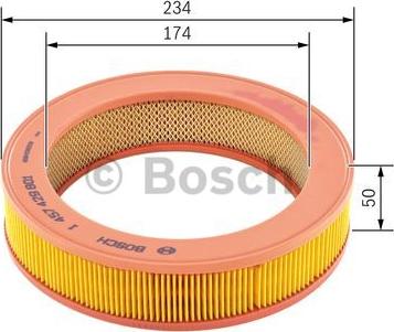 BOSCH 1 457 429 801 - Ilmansuodatin inparts.fi