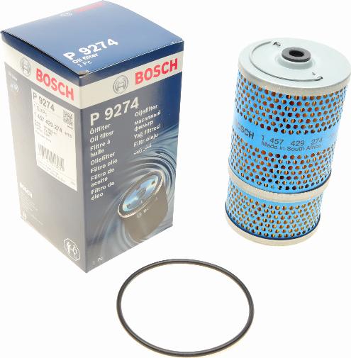 BOSCH 1 457 429 274 - Öljynsuodatin inparts.fi