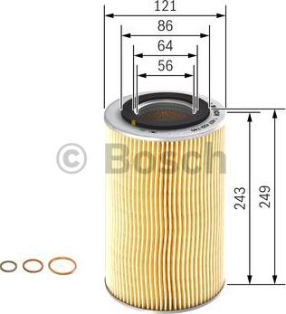 BOSCH 1 457 429 740 - Öljynsuodatin inparts.fi