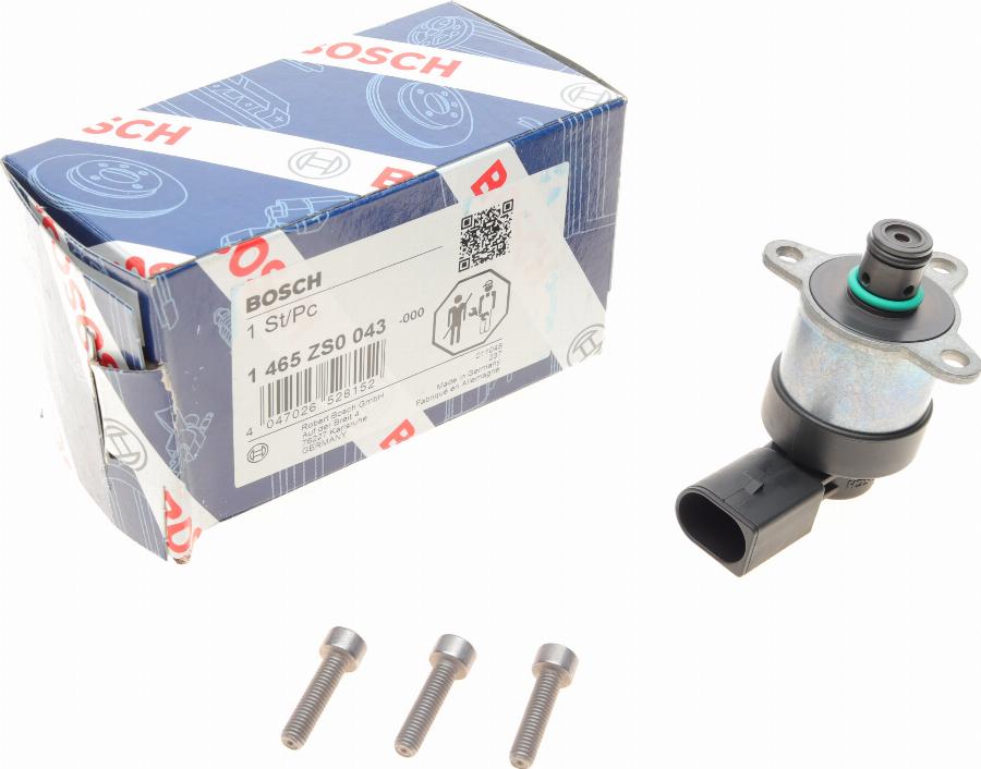 BOSCH 1 465 ZS0 043 - Säätöventtiili, polttoainemäärä (Common-Rail) inparts.fi