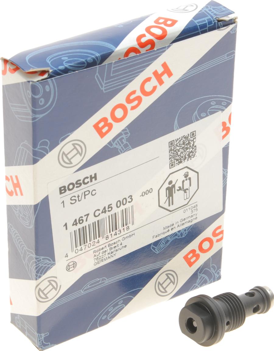 BOSCH 1 467 C45 003 - Venttiili, ruiskutusjärjestelmä inparts.fi