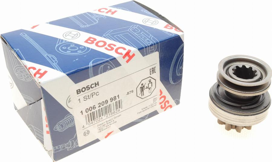 BOSCH 1 006 209 981 - Hammaspyörä, käynnistys inparts.fi