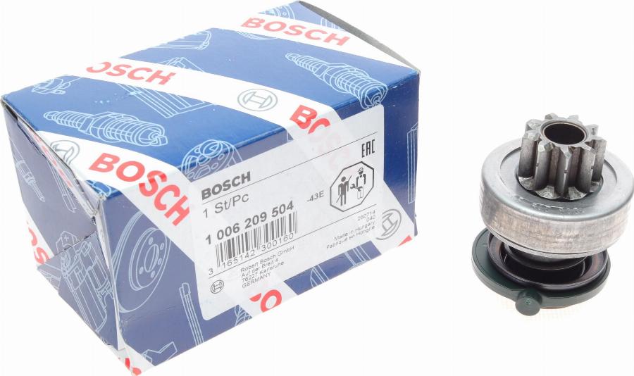 BOSCH 1 006 209 504 - Hammaspyörä, käynnistys inparts.fi