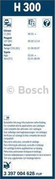 BOSCH 3 397 004 628 - Pyyhkijänsulka inparts.fi