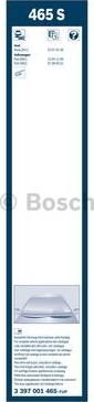 BOSCH 3 397 001 465 - Pyyhkijänsulka inparts.fi