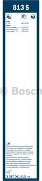 BOSCH 3 397 001 813 - Pyyhkijänsulka inparts.fi