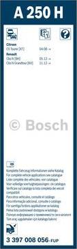 BOSCH 3 397 008 056 - Pyyhkijänsulka inparts.fi