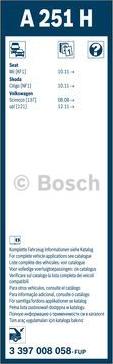 BOSCH 3 397 008 058 - Pyyhkijänsulka inparts.fi