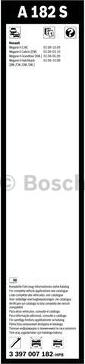 BOSCH 3 397 007 182 - Pyyhkijänsulka inparts.fi