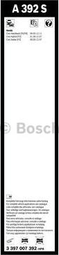 BOSCH 3 397 007 392 - Pyyhkijänsulka inparts.fi