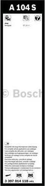 BOSCH 3 397 014 118 - Pyyhkijänsulka inparts.fi