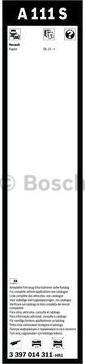 BOSCH 3 397 014 311 - Pyyhkijänsulka inparts.fi