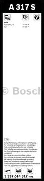 BOSCH 3 397 014 317 - Pyyhkijänsulka inparts.fi