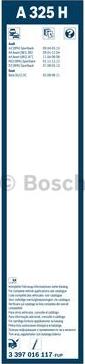 BOSCH 3 397 016 117 - Pyyhkijänsulka inparts.fi