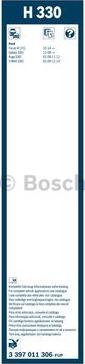 BOSCH 3 397 011 306 - Pyyhkijänsulka inparts.fi