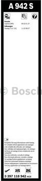 BOSCH 3 397 118 942 - Pyyhkijänsulka inparts.fi