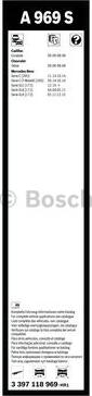 BOSCH 3 397 118 969 - Pyyhkijänsulka inparts.fi