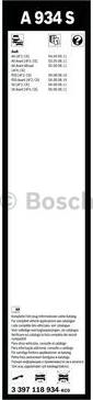 BOSCH 3 397 118 934 - Pyyhkijänsulka inparts.fi