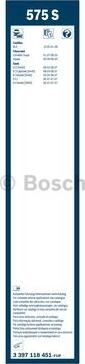 BOSCH 3 397 118 451 - Pyyhkijänsulka inparts.fi