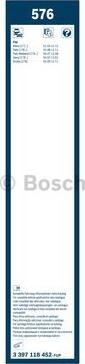 BOSCH 3 397 118 452 - Pyyhkijänsulka inparts.fi