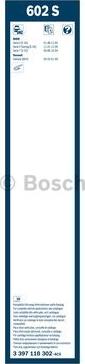 BOSCH 3 397 118 302 - Pyyhkijänsulka inparts.fi