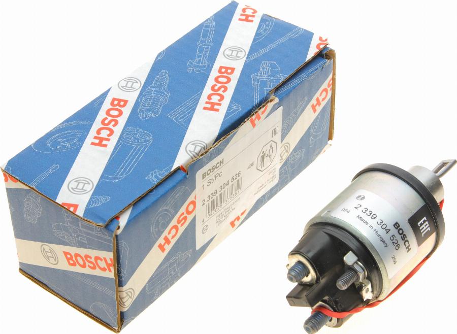 BOSCH 2 339 304 526 - Magneettikytkin, käynnistin inparts.fi