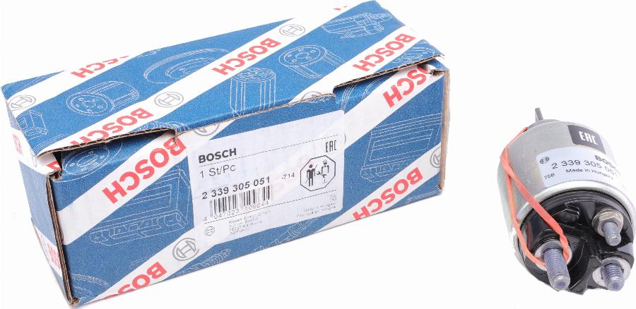 BOSCH 2 339 305 051 - Magneettikytkin, käynnistin inparts.fi