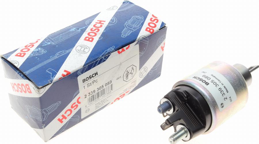 BOSCH 2 339 305 089 - Magneettikytkin, käynnistin inparts.fi