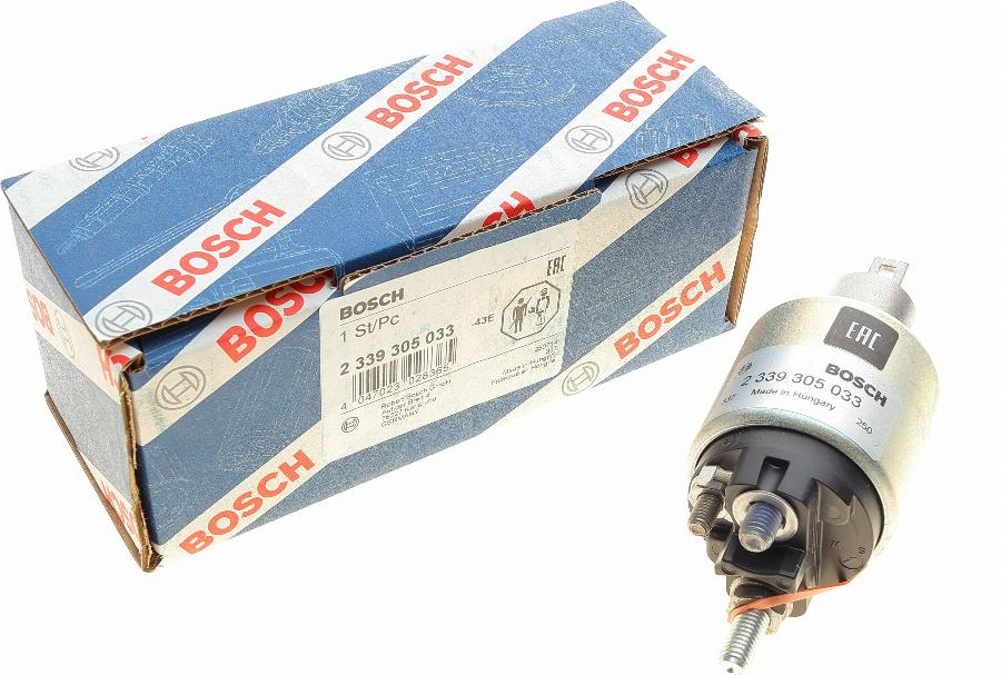 BOSCH 2 339 305 033 - Magneettikytkin, käynnistin inparts.fi