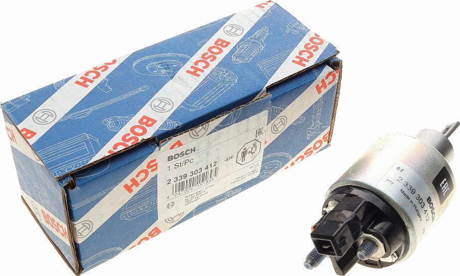 BOSCH 2 339 303 412 - Magneettikytkin, käynnistin inparts.fi