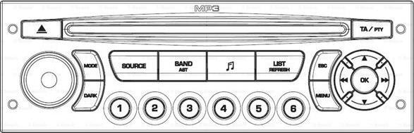 BOSCH 7 649 137 692 - CD-radio inparts.fi