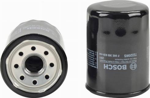 BOSCH F 00E 369 839 - Öljynsuodatin inparts.fi