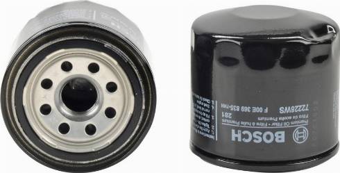 BOSCH F 00E 369 835 - Öljynsuodatin inparts.fi