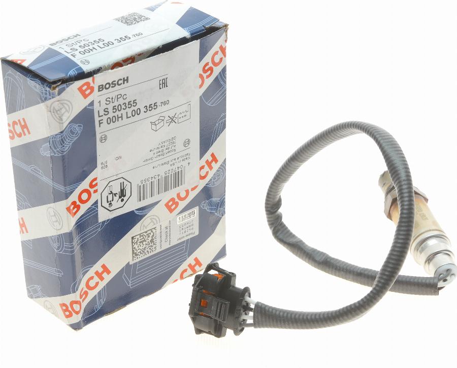 BOSCH F 00H L00 355 - Lambdatunnistin inparts.fi