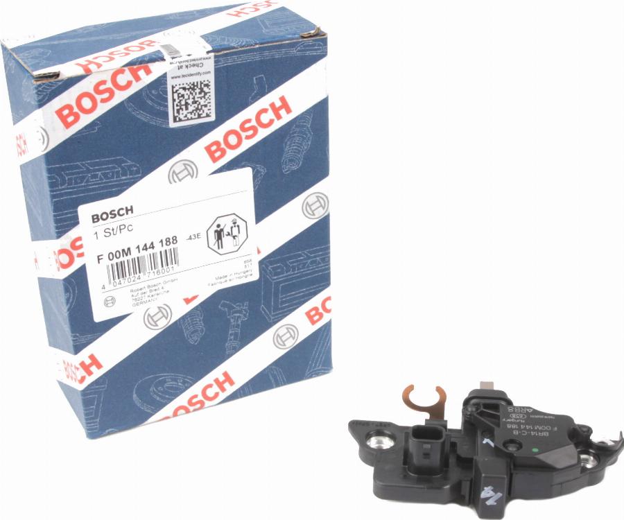 BOSCH F 00M 144 188 - Jänniteensäädin inparts.fi