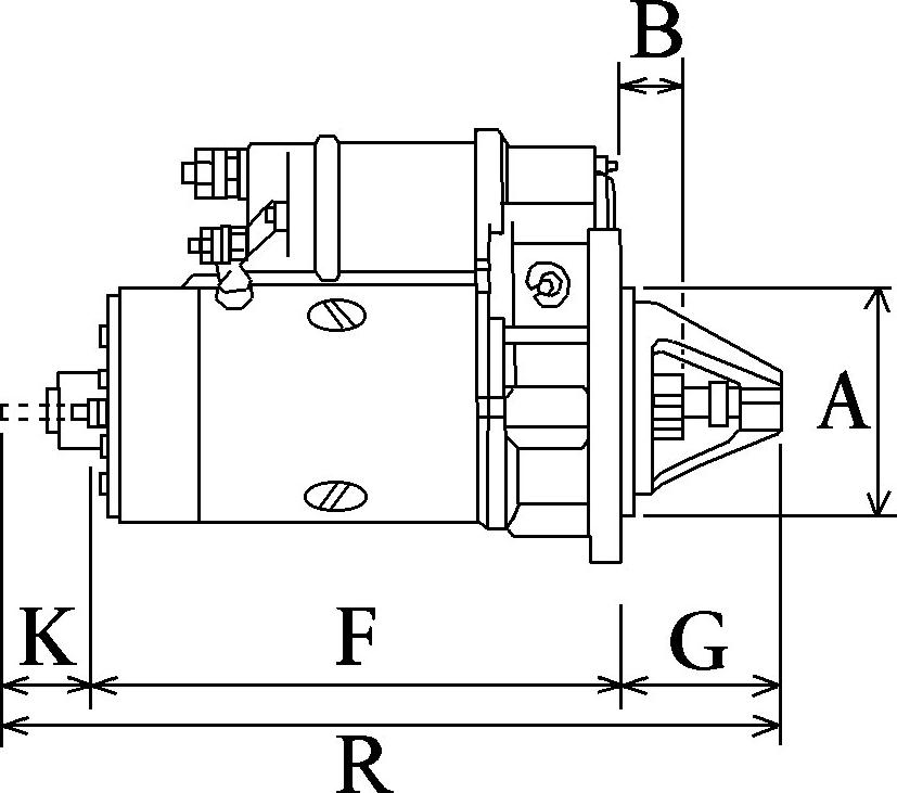 BOSCH F 032 112 243 - Käynnistinmoottori inparts.fi