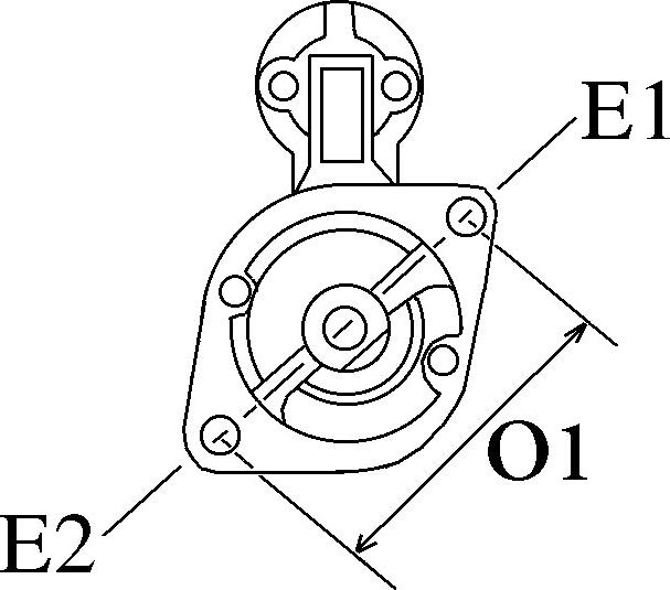 BOSCH F 032 111 684 - Käynnistinmoottori inparts.fi