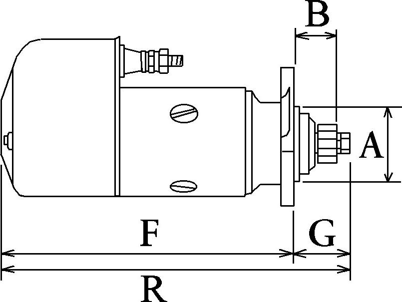 BOSCH F 032 110 206 - Käynnistinmoottori inparts.fi